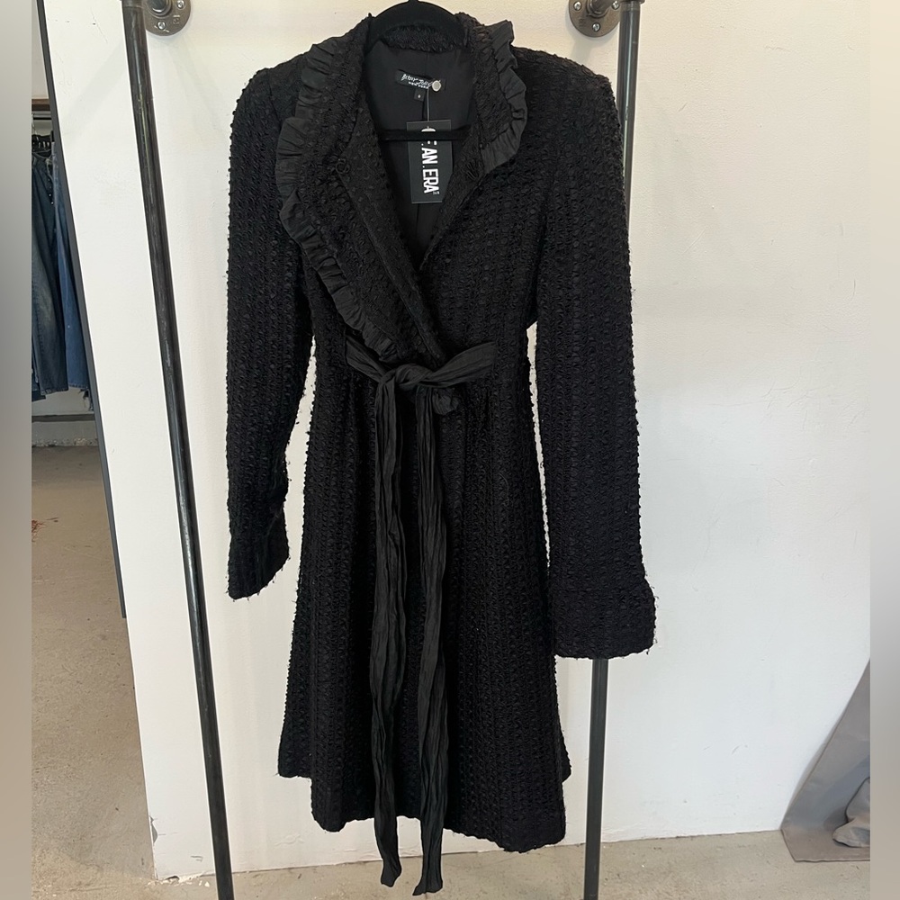 Vintage BETSY JOHNSON Goth Coat Lolita Sz 8.